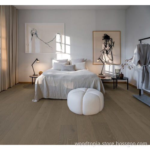 European oak wood engineered hardwood flooring multilayer
